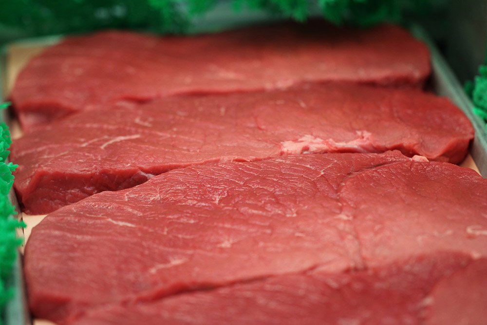 This image icon displays the Purdy's Quality Meats Beef Round Steak Boneless image