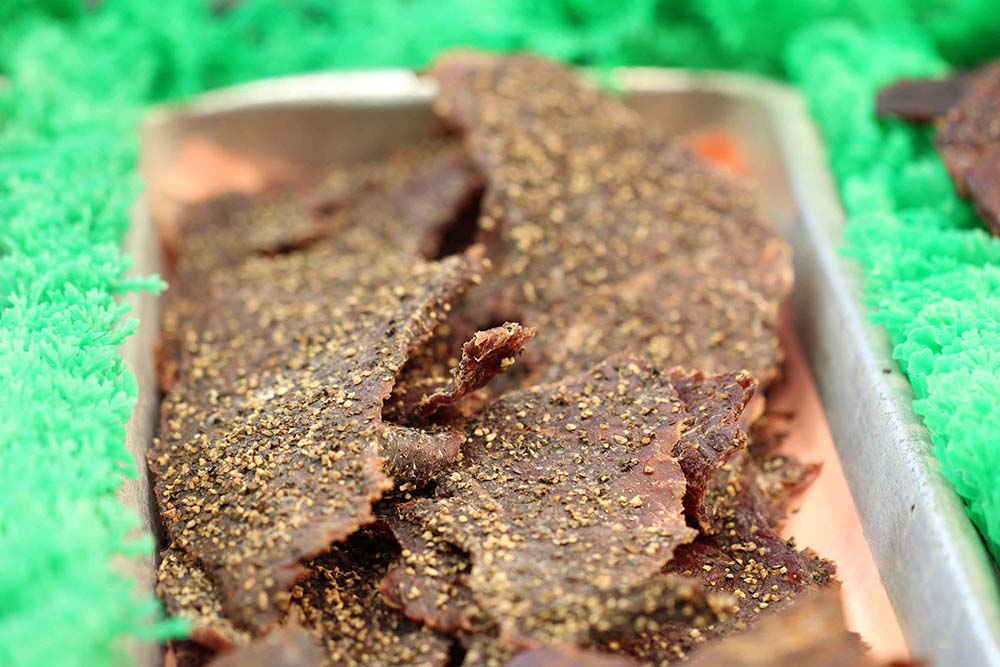 This image icon displays the Purdy's Quality Meats Black Pepper Beef Jerky image