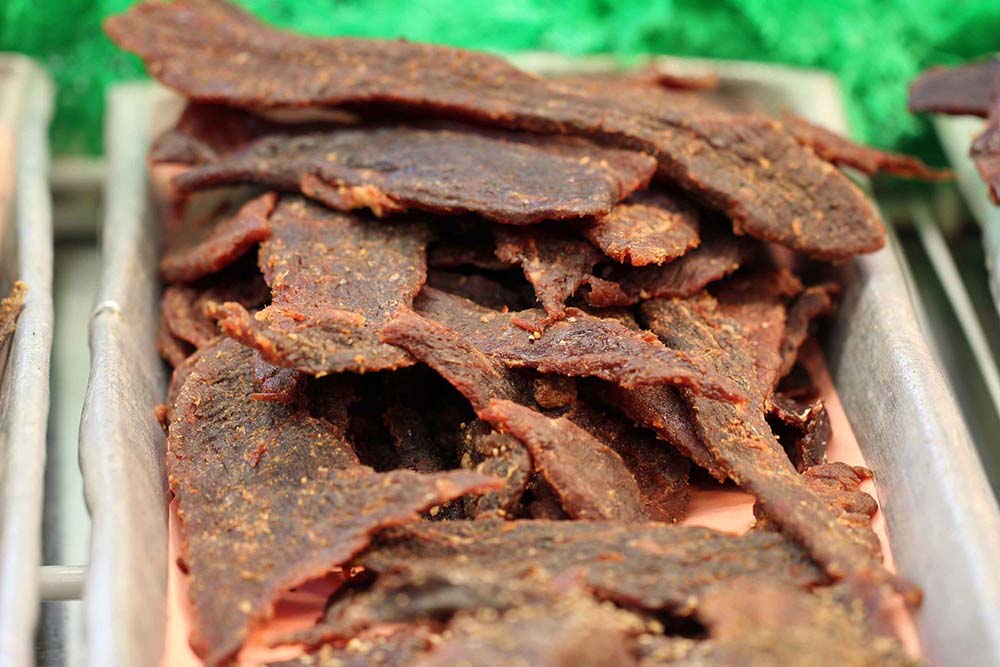 This image icon displays the Purdy's Quality Meats Whiskey BBQ Beef Jerky image