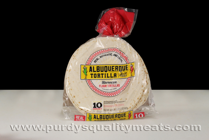 This image icon displays the Purdy's Quality Meats New Mexico Tortillas image
