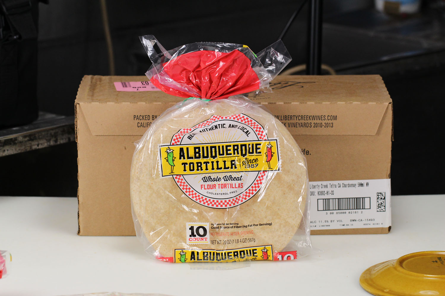 This image icon displays the Purdy's Quality Meats Whole Wheat 10 Pack New Mexico Albuquerque Tortillas image